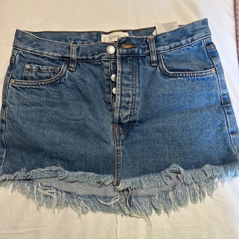 Mango Denim Skirt